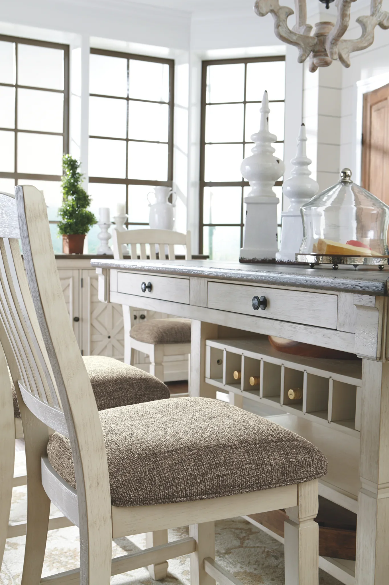 Bolanburg - Beige - Rect Dining Room Counter Table - Image 12
