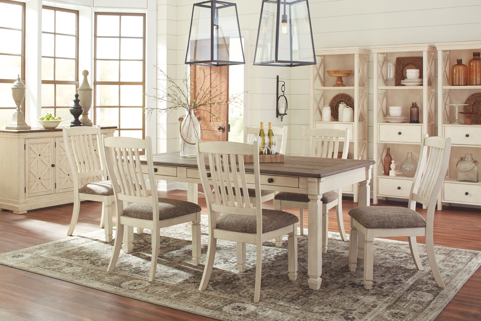 Bolanburg - Beige - Rectangular Dining Room Table - Image 6