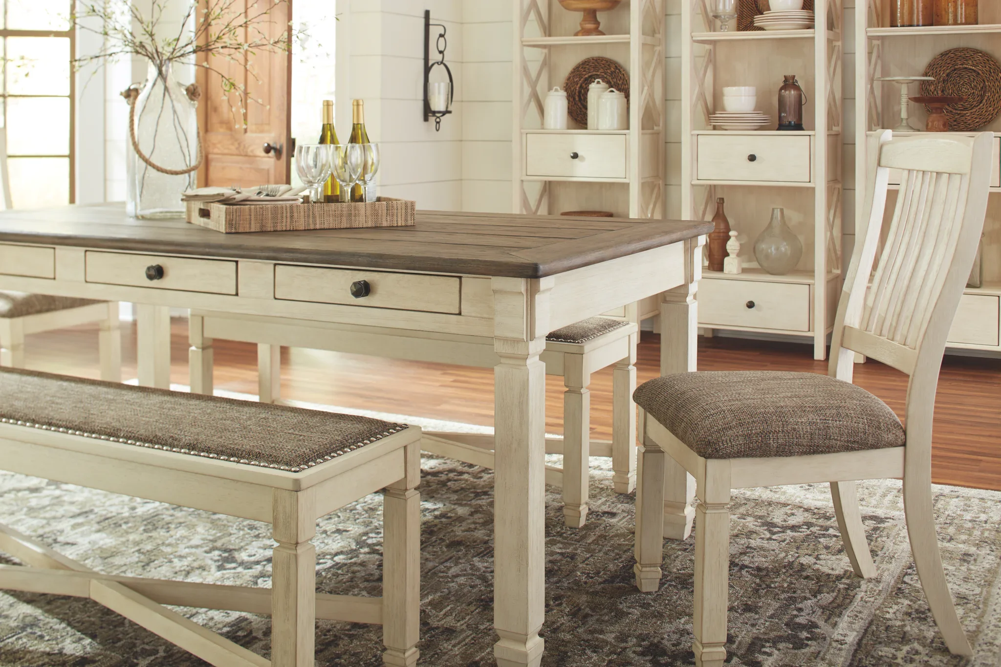 Bolanburg - Beige - Rectangular Dining Room Table - Image 9