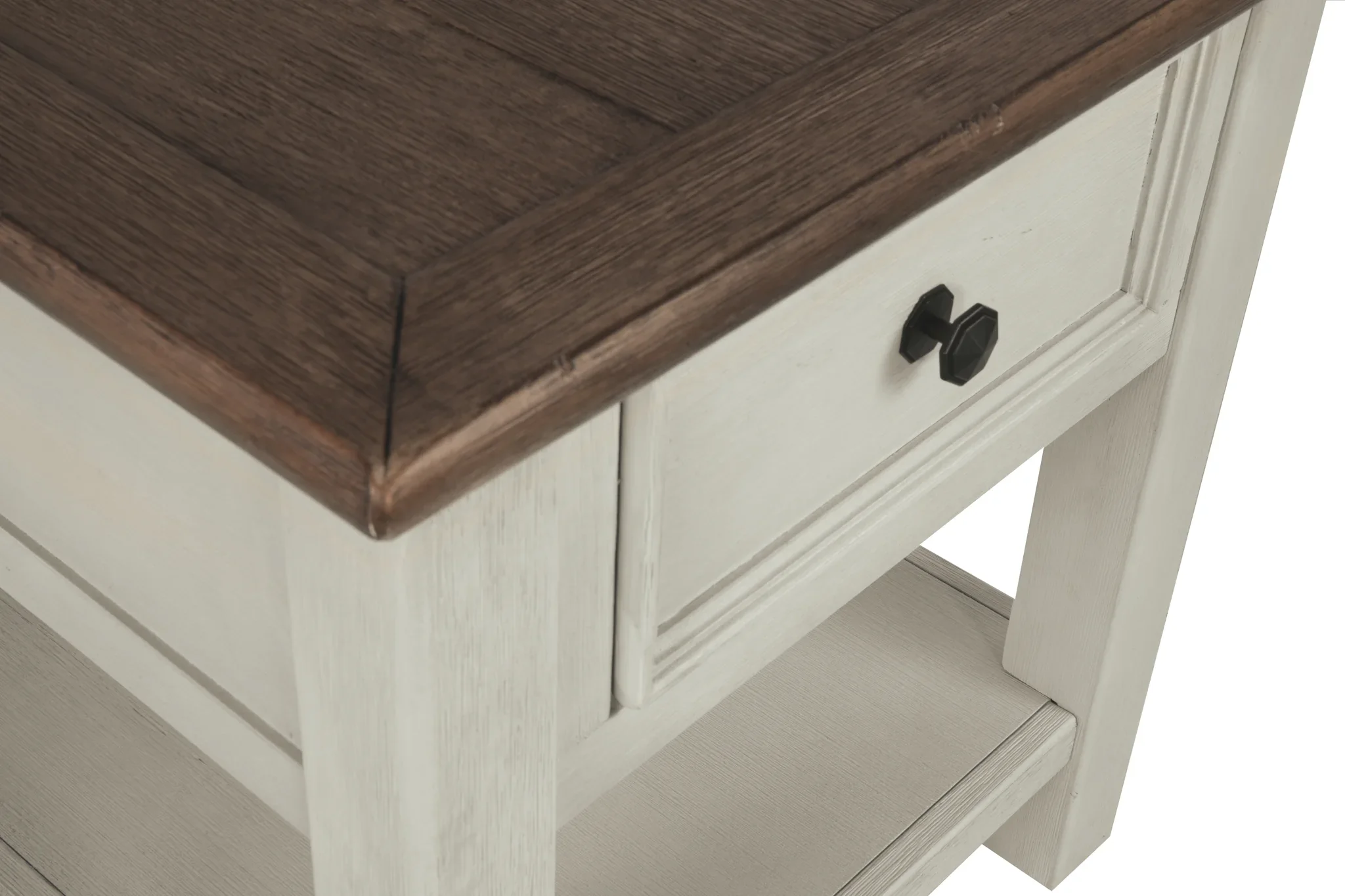 Bolanburg - White / Brown / Beige - Rectangular End Table - Image 7