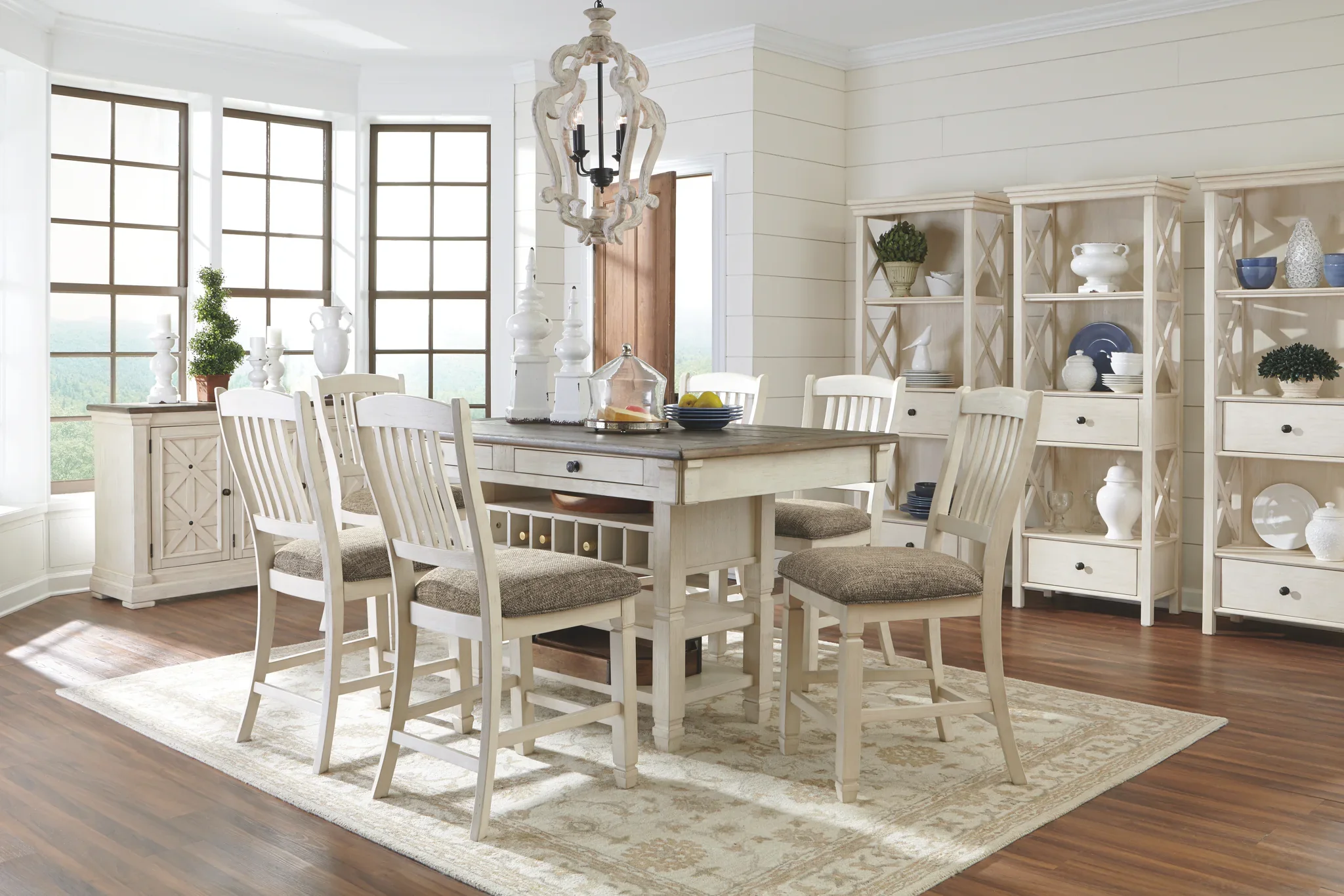 Bolanburg - Beige - Upholstered Barstool (Set of 2) - Image 7