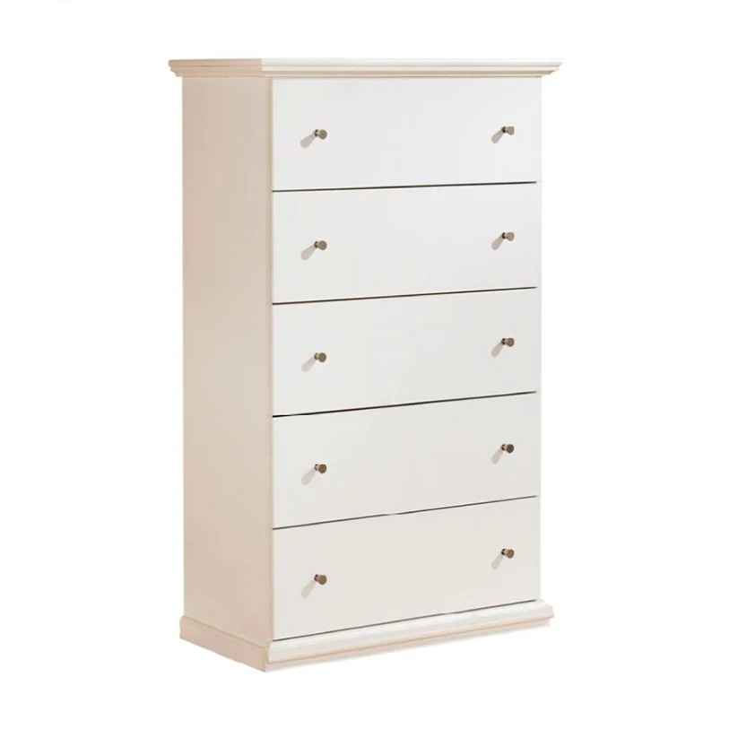 Bostwick - White - Five Drawer Chest