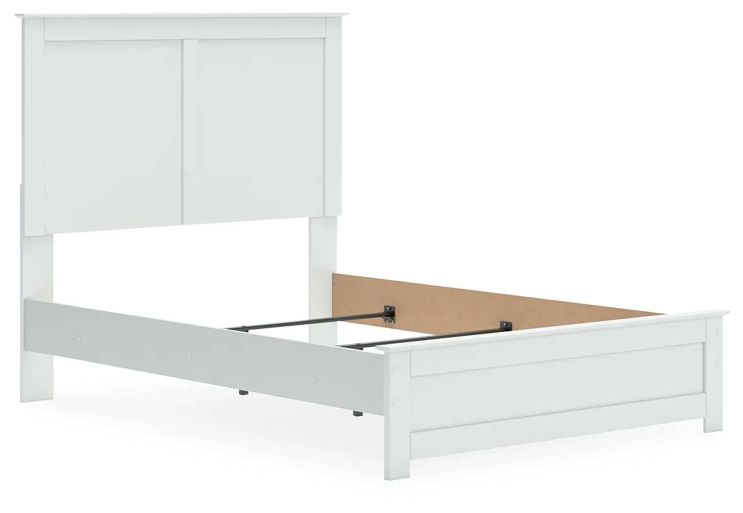 Bostwick Shoals - White - Full Panel Bed With Framed Footboard - Image 3