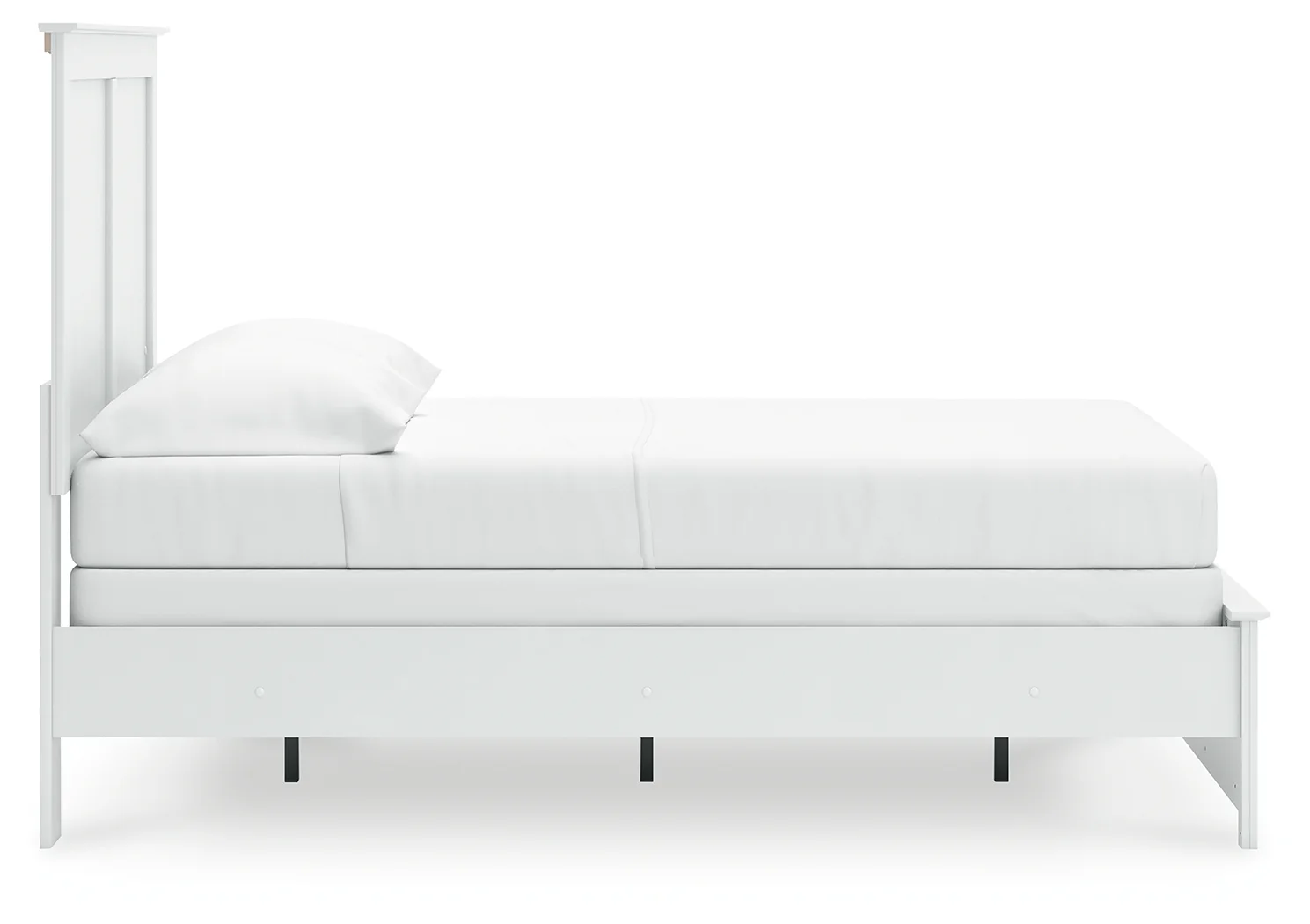 Bostwick Shoals - White - Full Panel Bed With Framed Footboard - Image 8