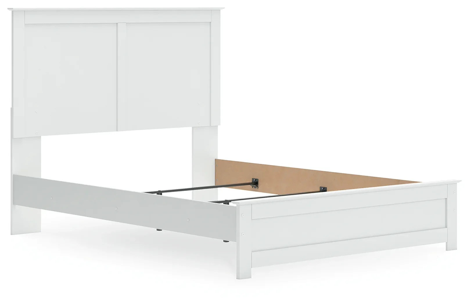 Bostwick Shoals - White - Queen Panel Bed With Framed Footboard - Image 3