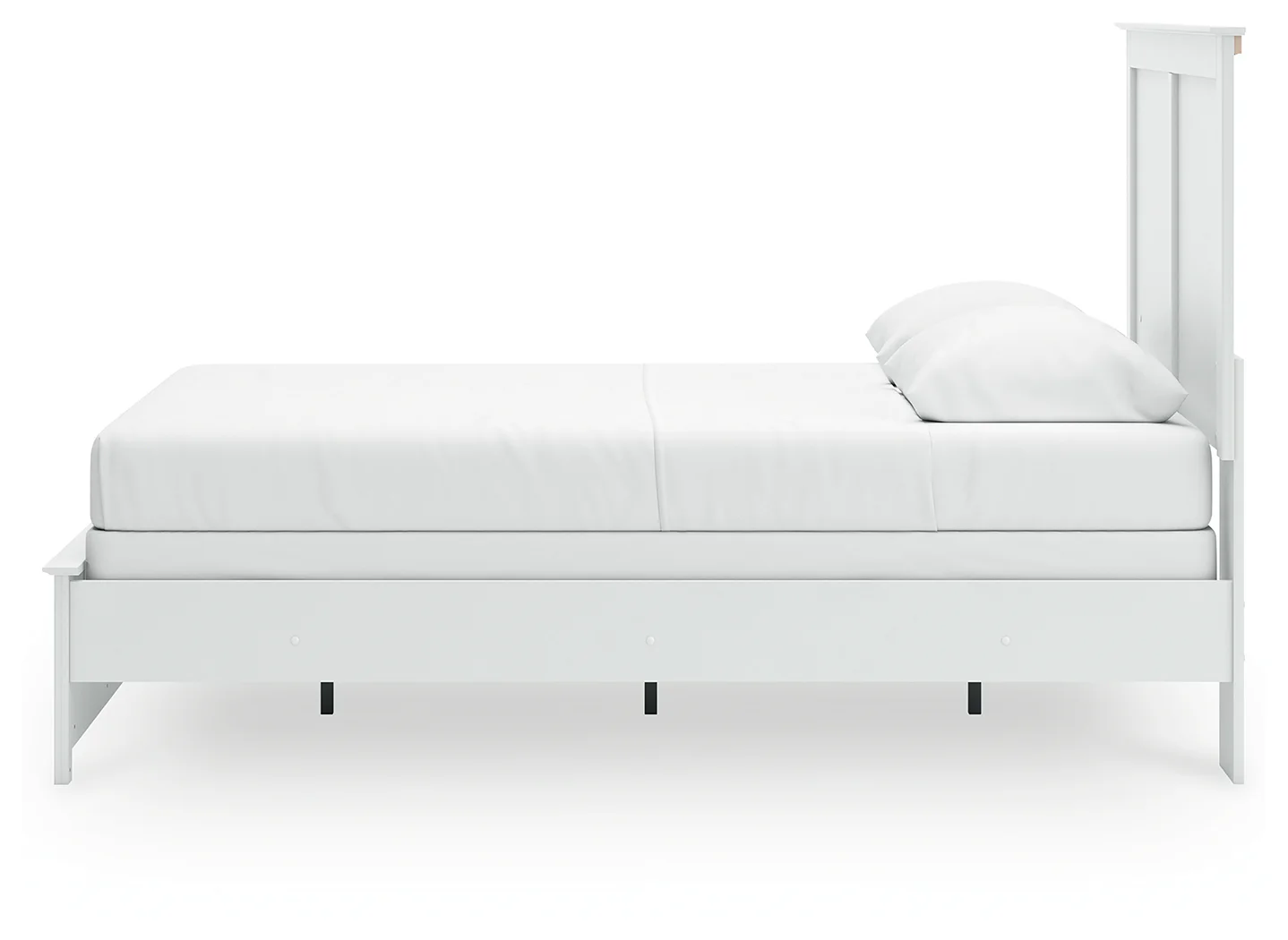 Bostwick Shoals - White - Queen Panel Bed With Framed Footboard - Image 7