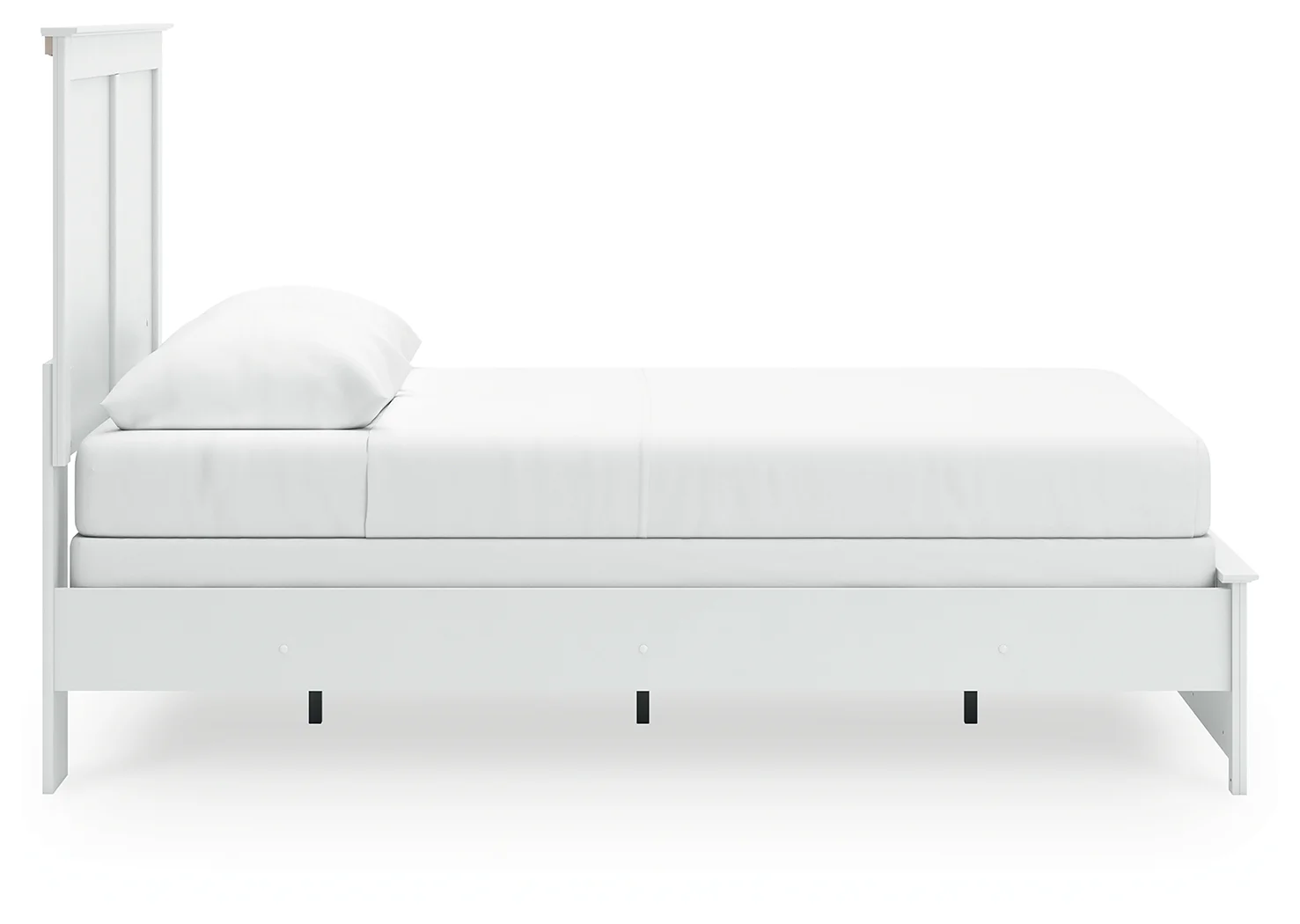 Bostwick Shoals - White - Queen Panel Bed With Framed Footboard - Image 8