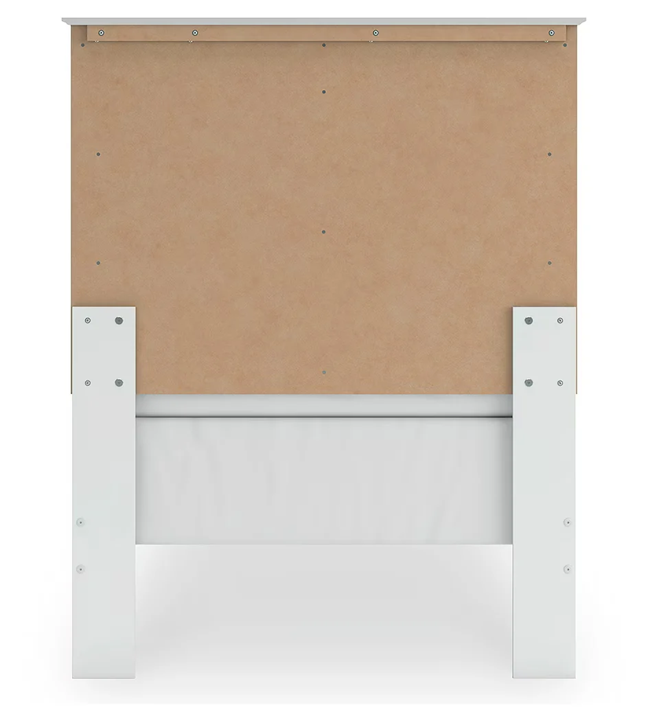 Bostwick Shoals - White - Twin Panel Bed With Framed Footboard - Image 6