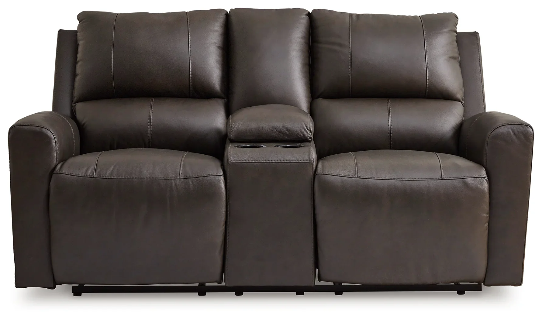 Boxmere - Storm - Dbl Power Reclining Loveseat With Console - Image 4