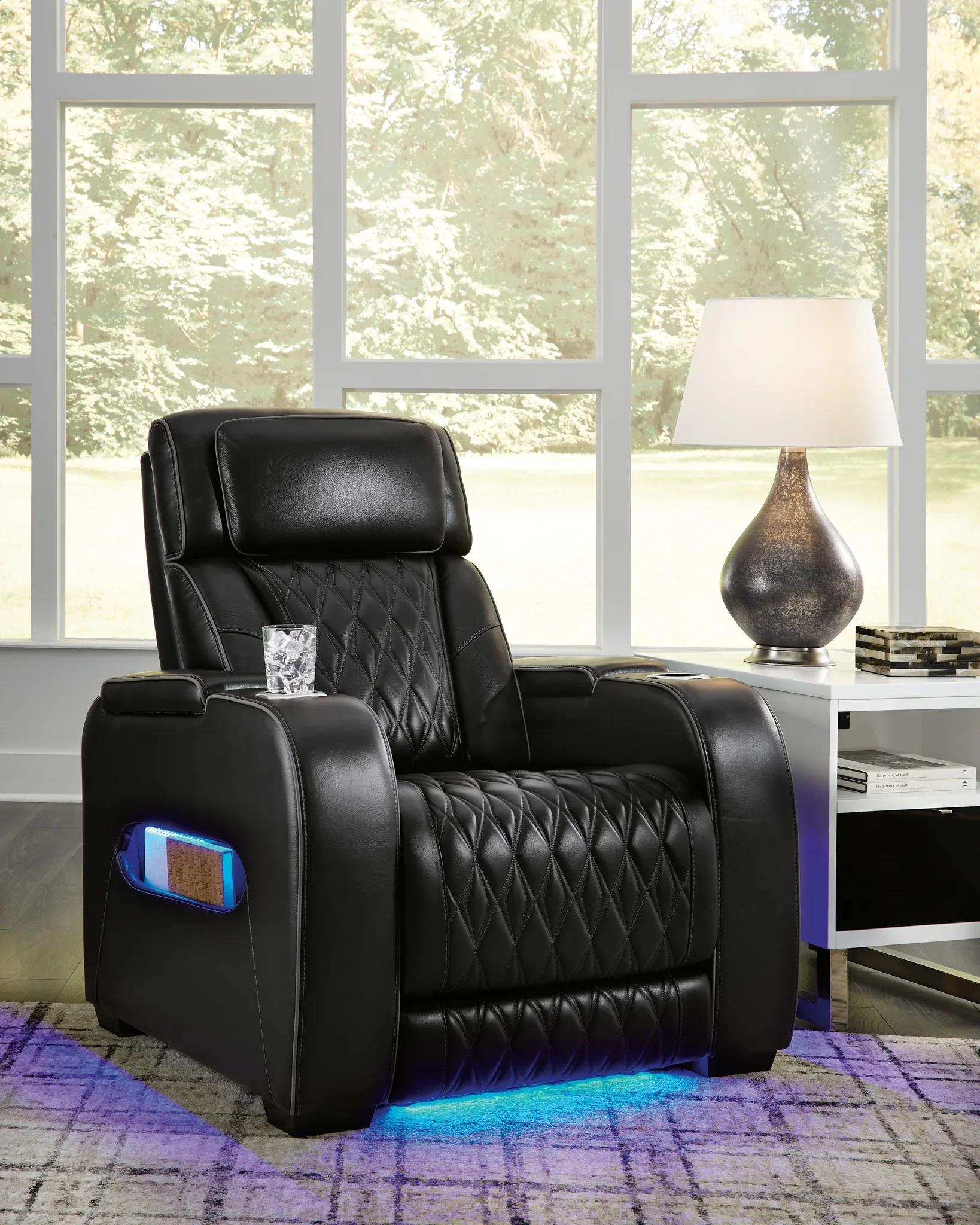 Boyington - Black - Power Recliner/ Adj Headrest - Image 10