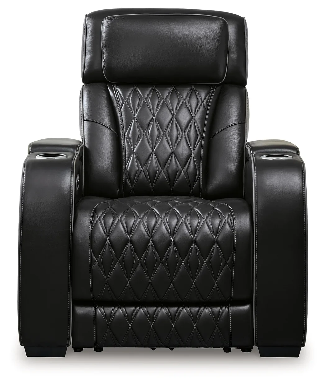Boyington - Black - Power Recliner/ Adj Headrest - Image 4