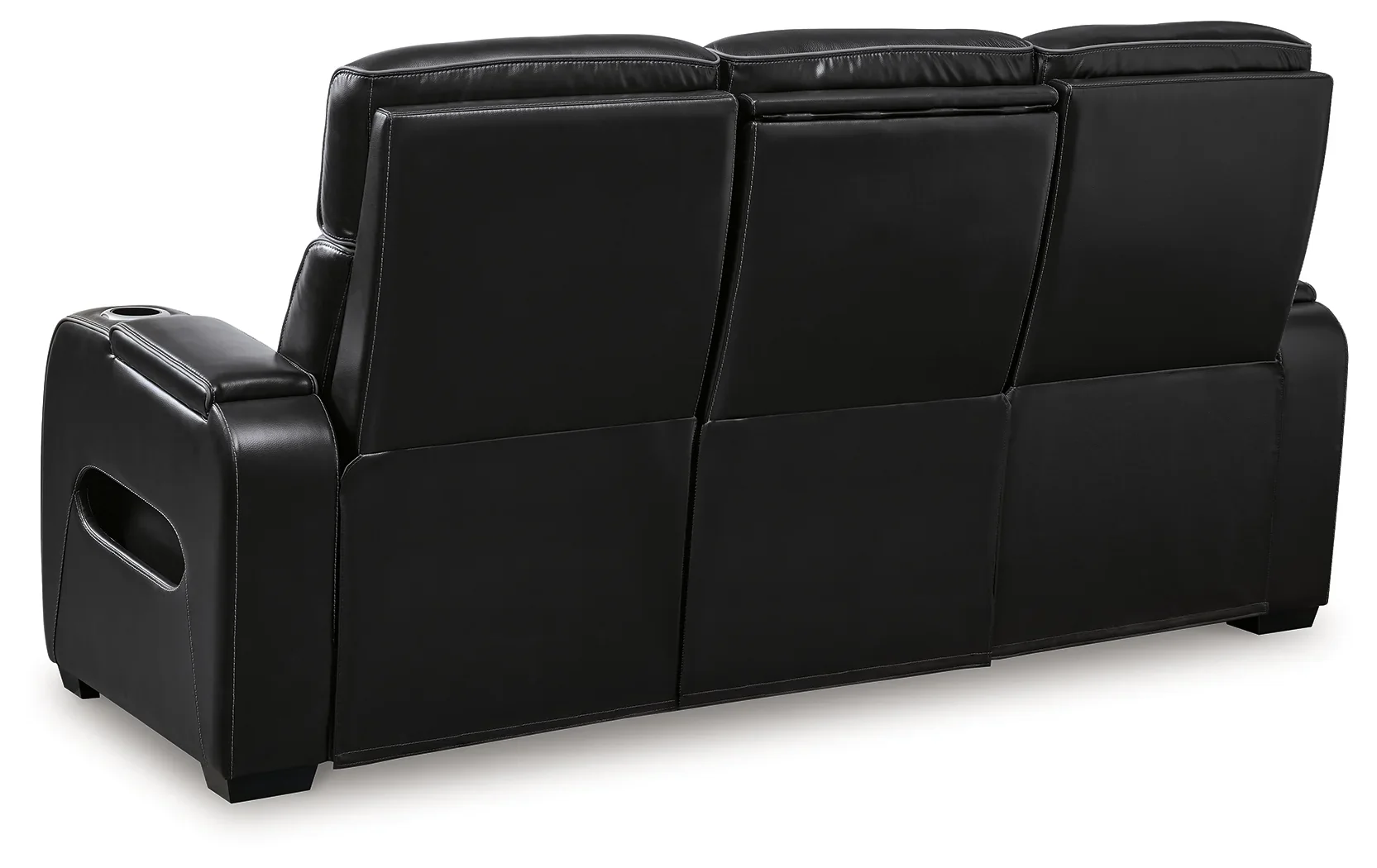 Boyington - Black - Power Reclining Sofa With Adj Headrest - Image 10