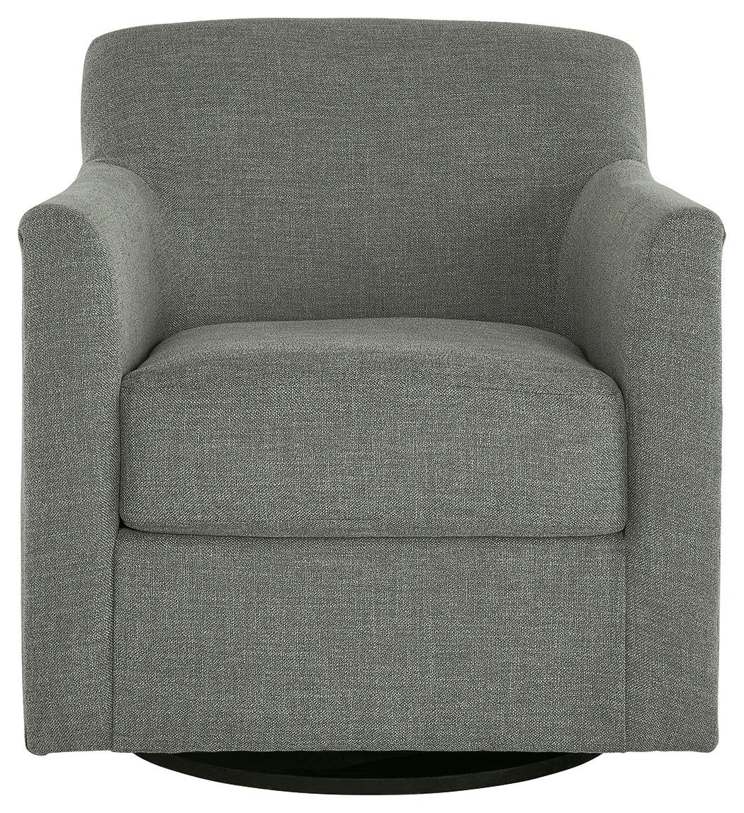 Bradney - Gray - Swivel Accent Chair - Image 4