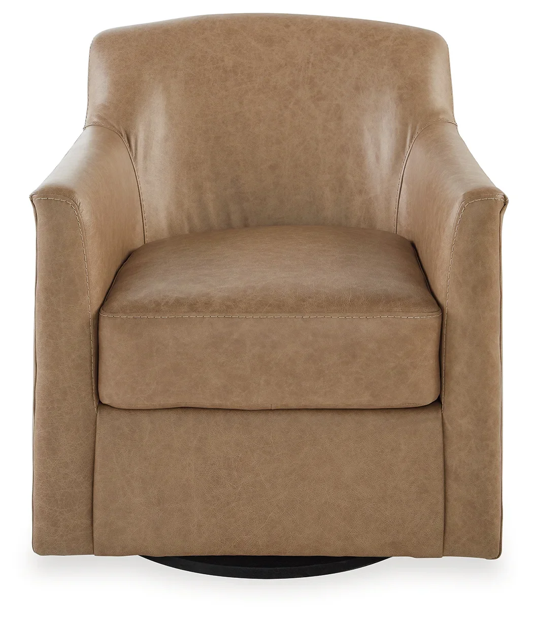 Bradney - Tumbleweed - Swivel Accent Chair - Image 3