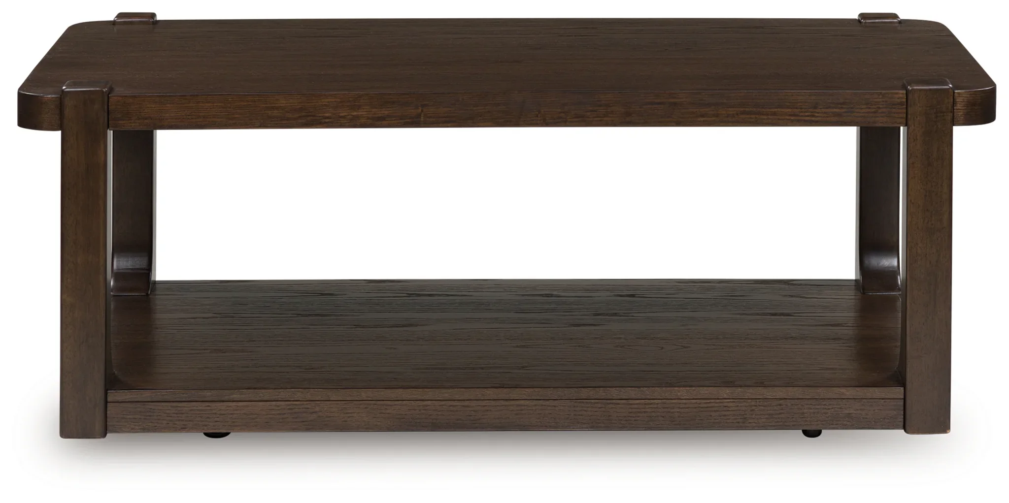 Breckington - Dark Brown - Rectangle Cocktail Table - Image 4