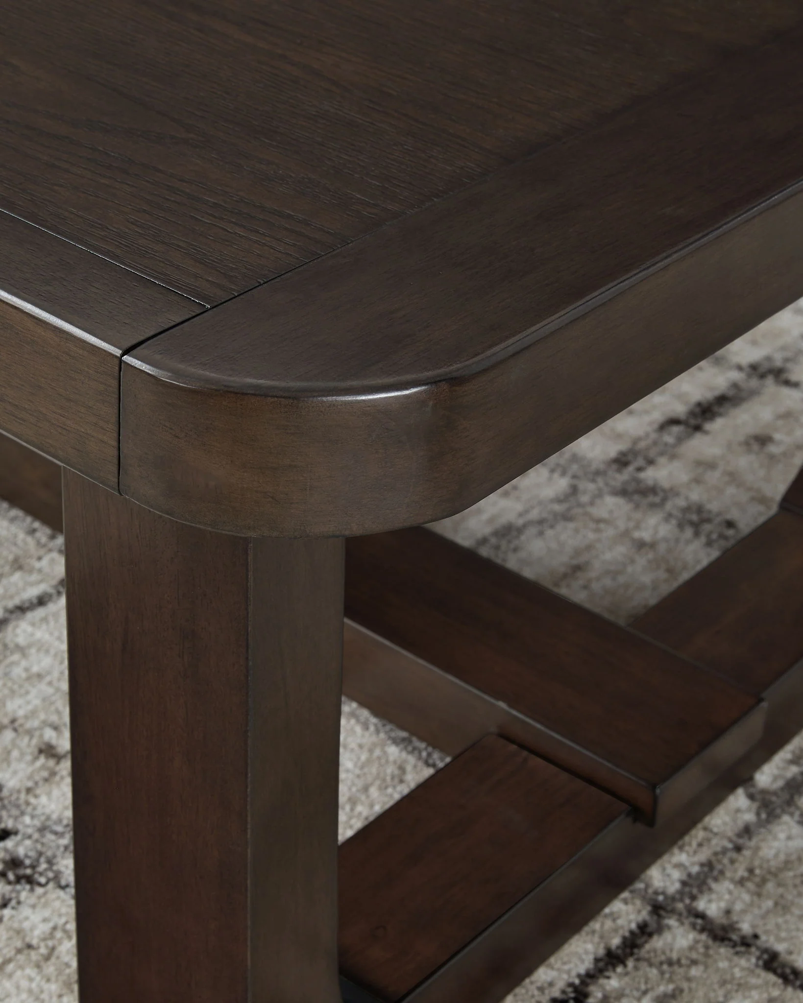 Breckington - Dark Brown - Rectangular Cocktail Table - Image 4