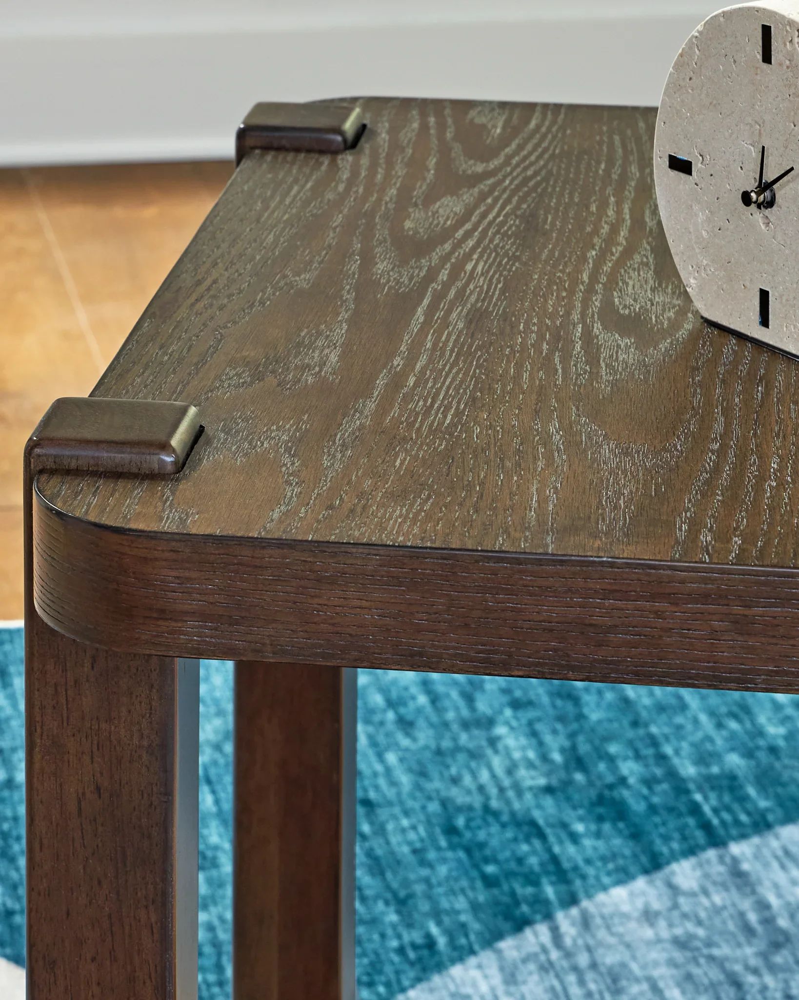 Breckington - Dark Brown - Rectangular End Table - Image 3