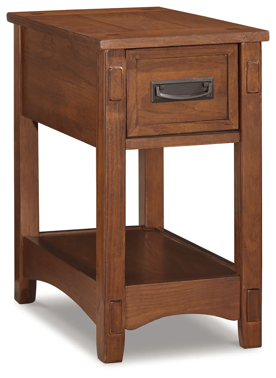 Breegin - Brown - Chair Side End Table - 1 Drawer - Image 5