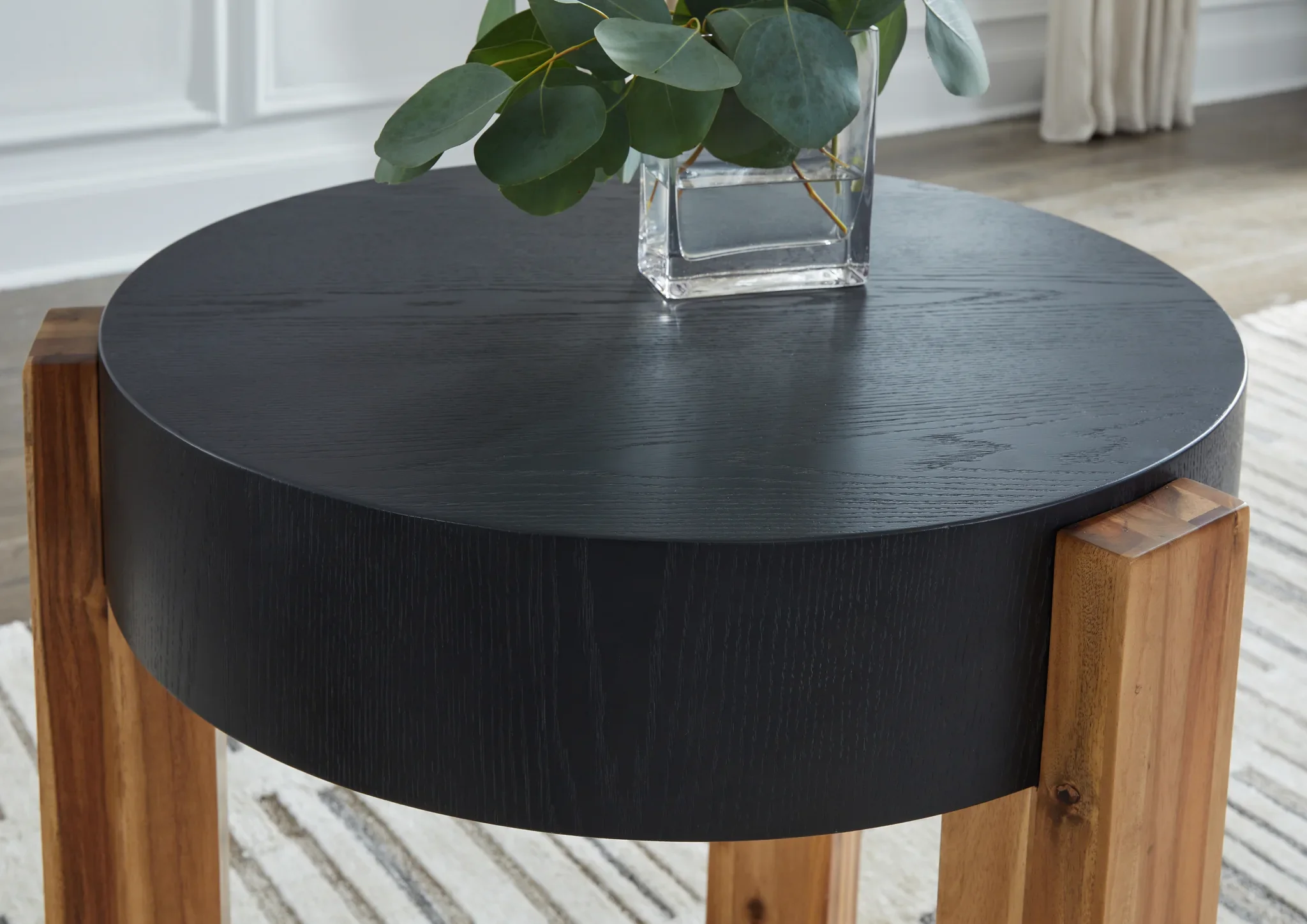 Breenmore - Black / Natural - Occasional Table Set (Set of 2) - Image 6