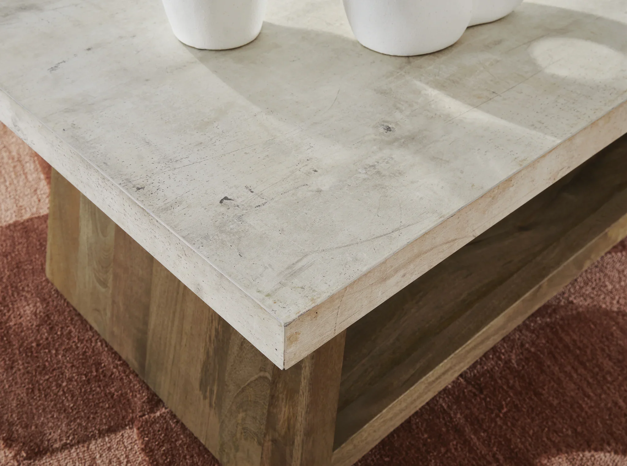 Brendalhouse - Light Brown - Rectangular Cocktail Table - Image 4