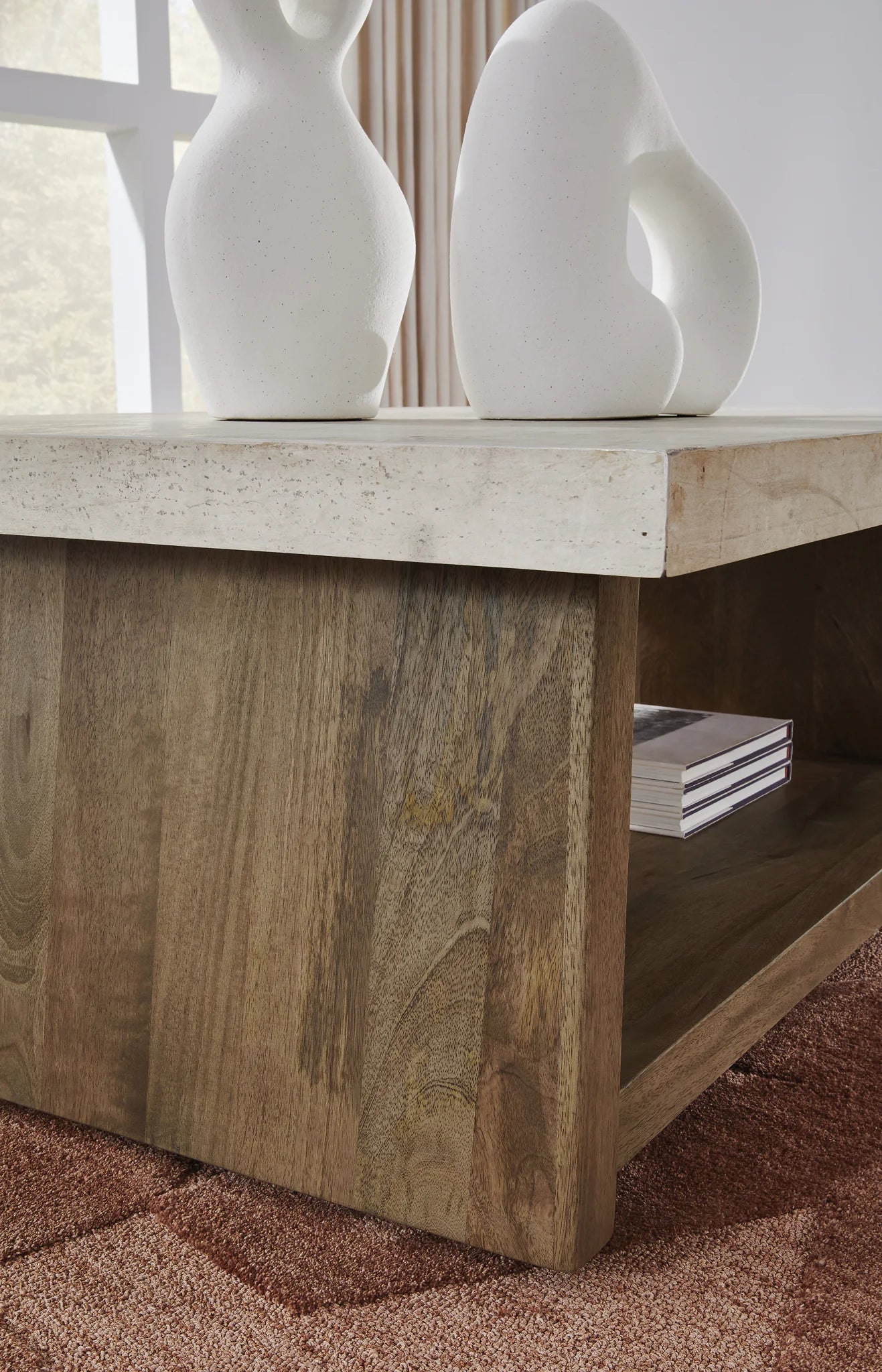 Brendalhouse - Light Brown - Rectangular Cocktail Table - Image 5