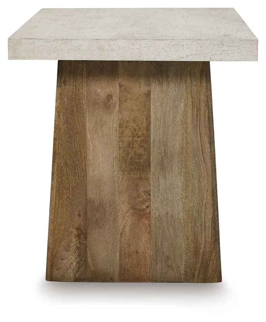 Brendalhouse - Light Brown - Square End Table - Image 4