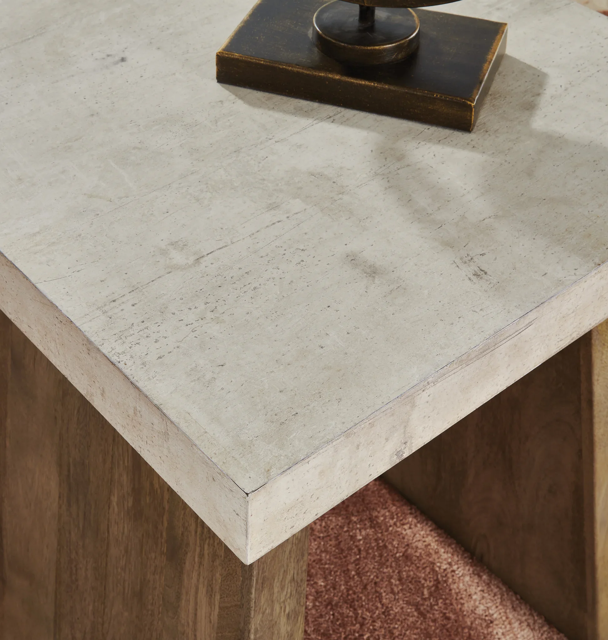 Brendalhouse - Light Brown - Square End Table - Image 5