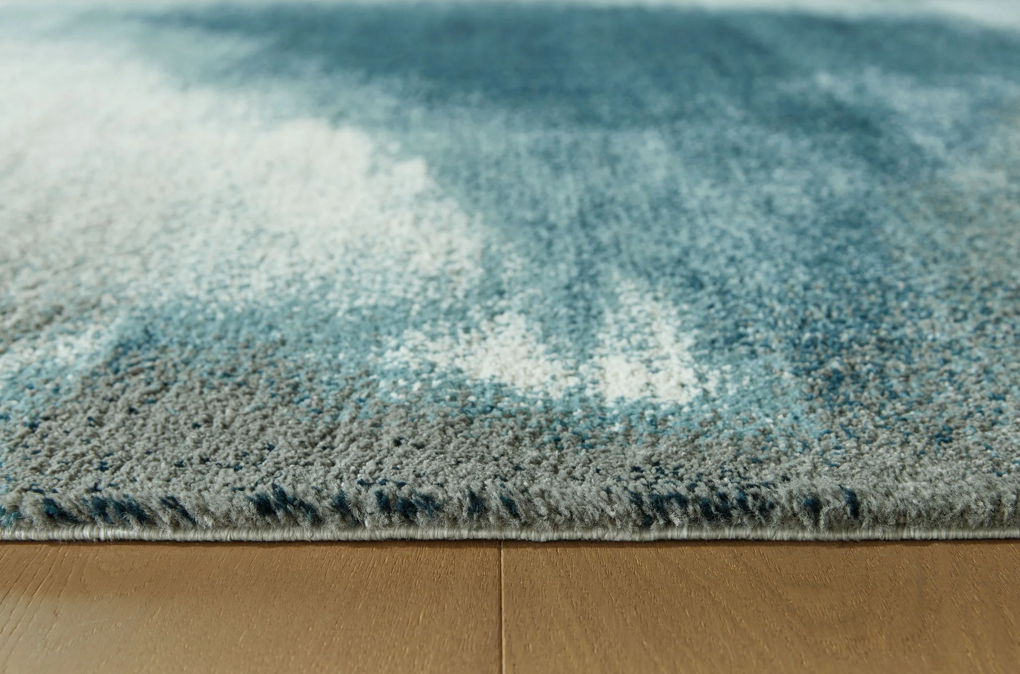 Brentward - Blue / Gray / Ivory - Large Rug - 8' x 10' - Image 3