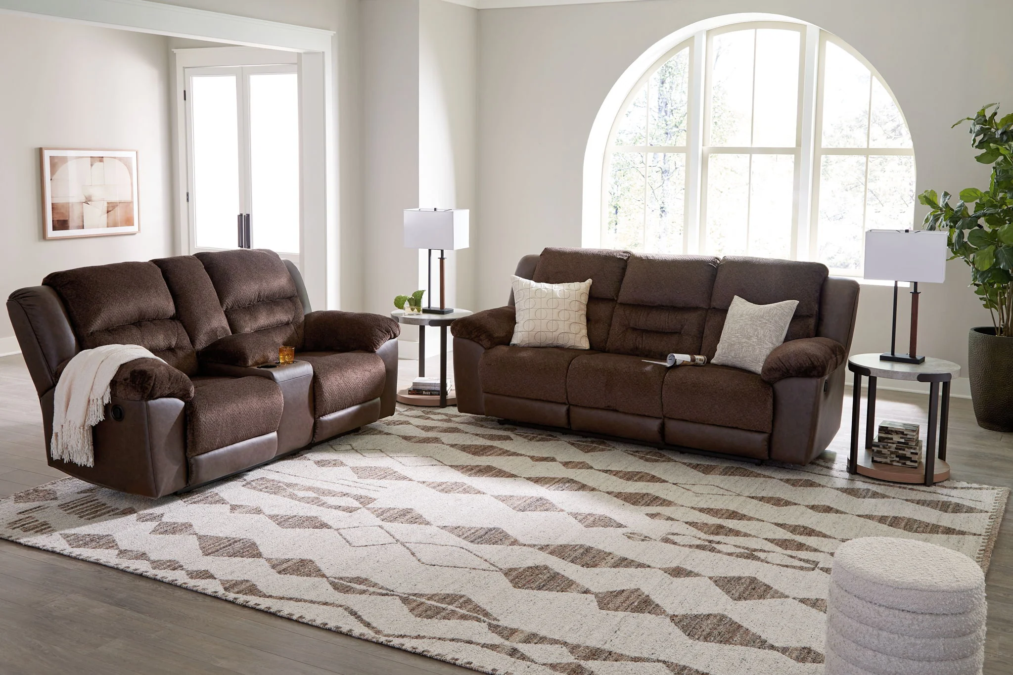 Brettler - Beige / Brown - Extra Large Rug - 10' x 14' - Image 2