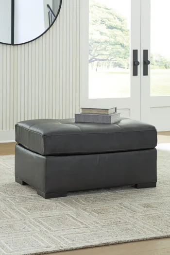 Brindley Pier - Fog - Oversized Accent Ottoman - Image 2