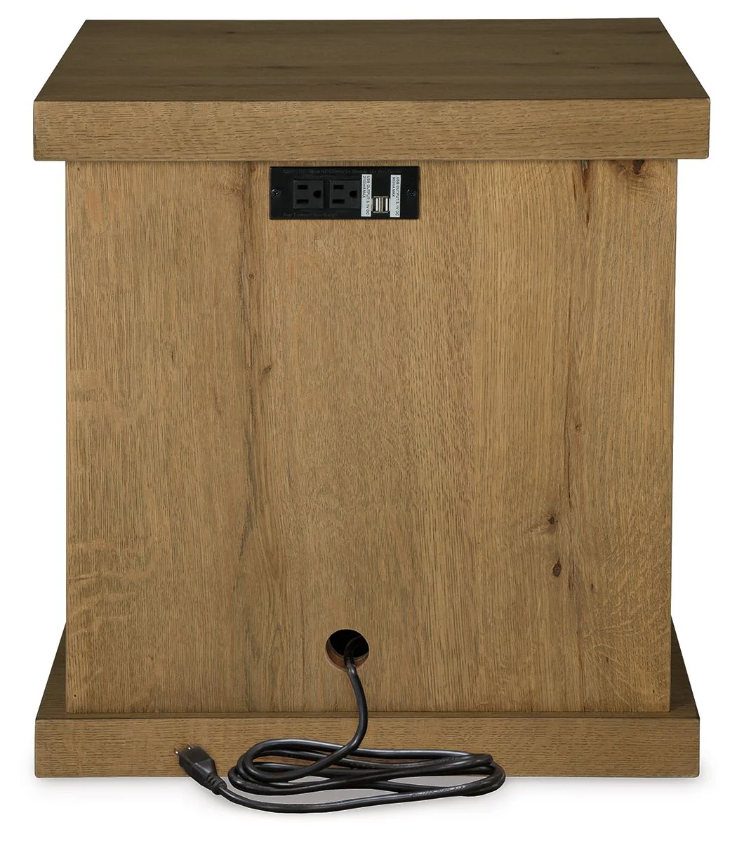 Brinstead - Light Brown - Chair Side End Table - Image 5