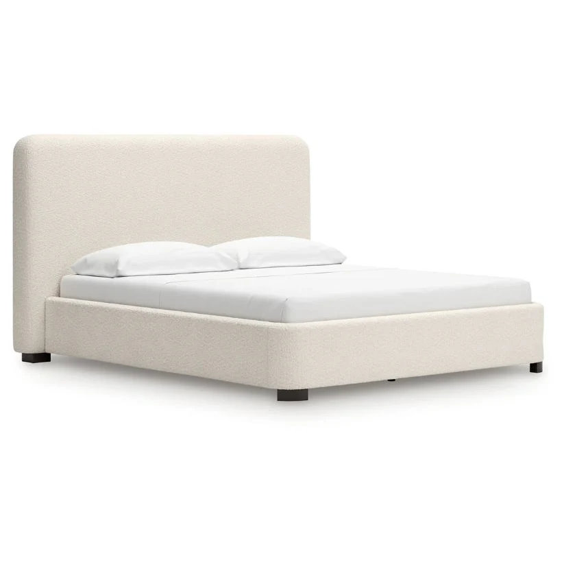 Brintstreet - Beige - California King Upholstered Bed