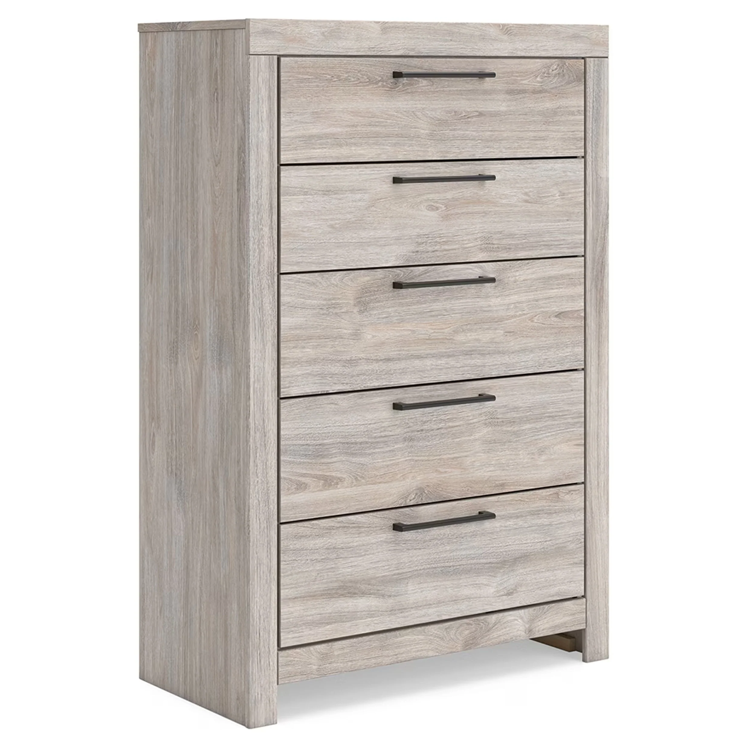 Broachmyn - Five Drawer Chest - Gray