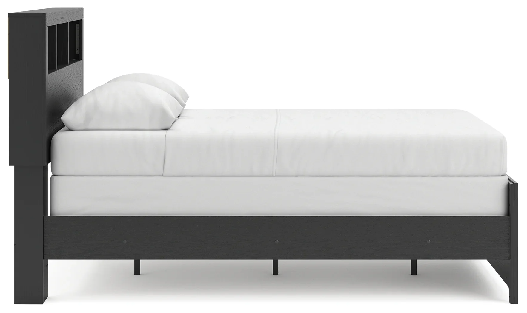 Broachmyn - Full Bookcase Bed - Black / Gray - Image 5