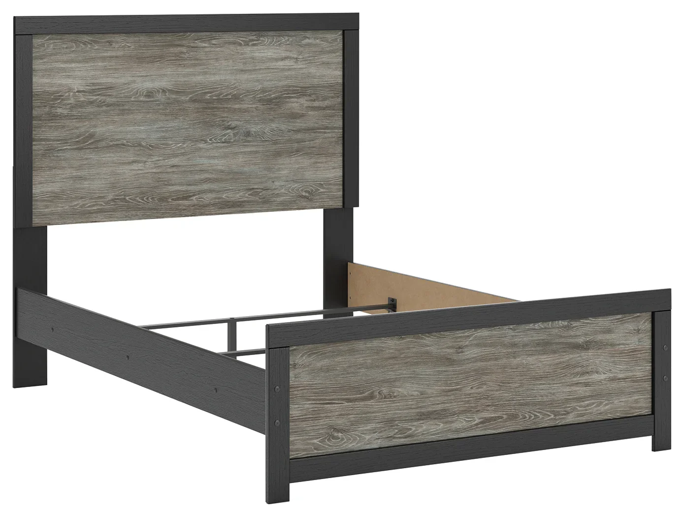Broachmyn - Full Panel Bed - Black / Gray - Image 2