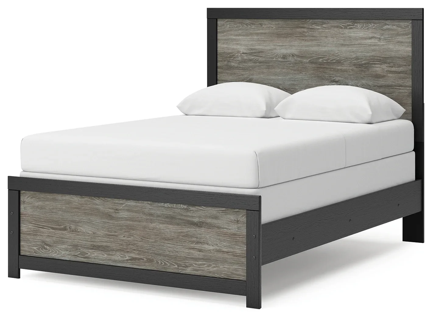 Broachmyn - Full Panel Bed - Black / Gray - Image 4