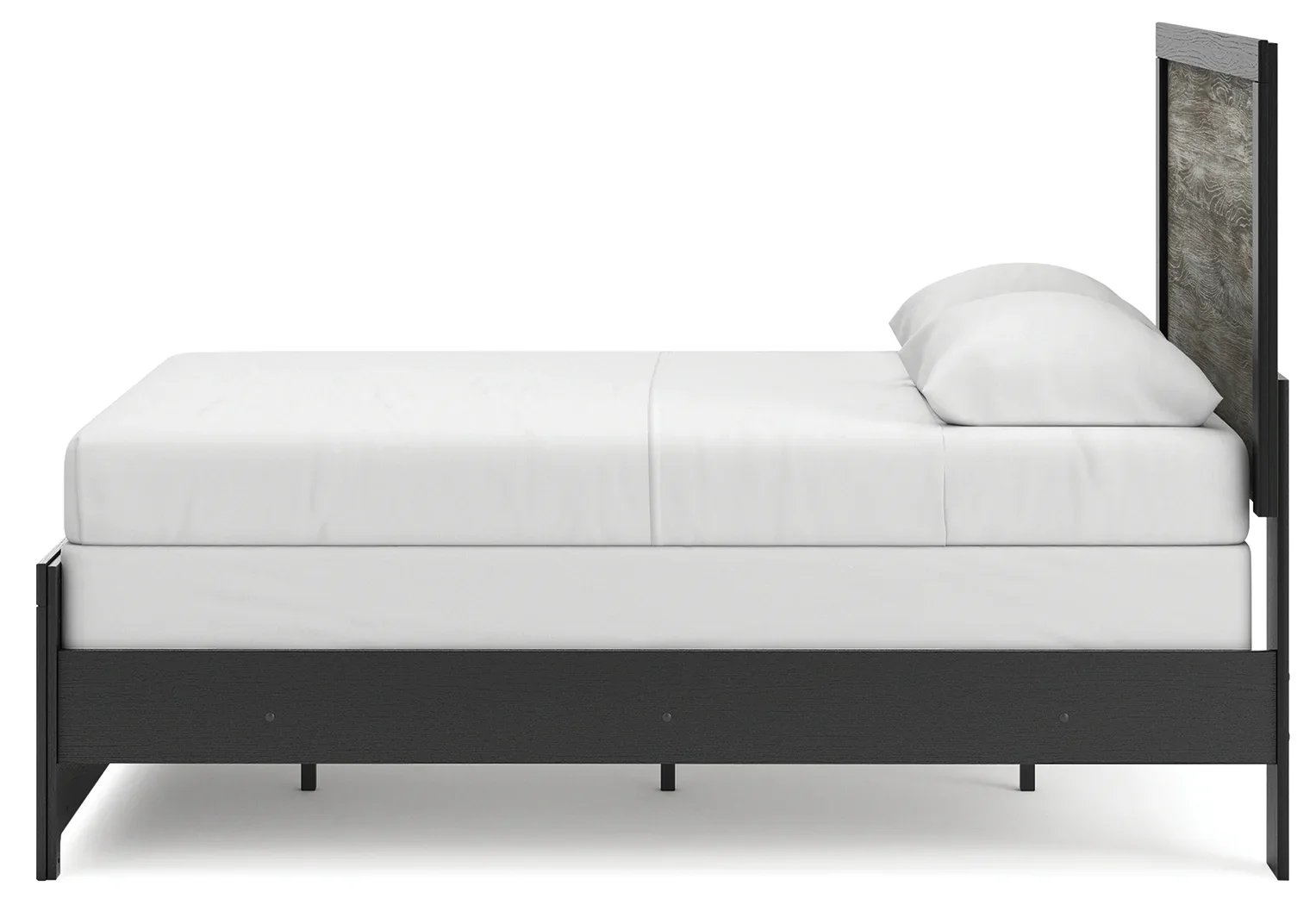Broachmyn - Full Panel Bed - Black / Gray - Image 7