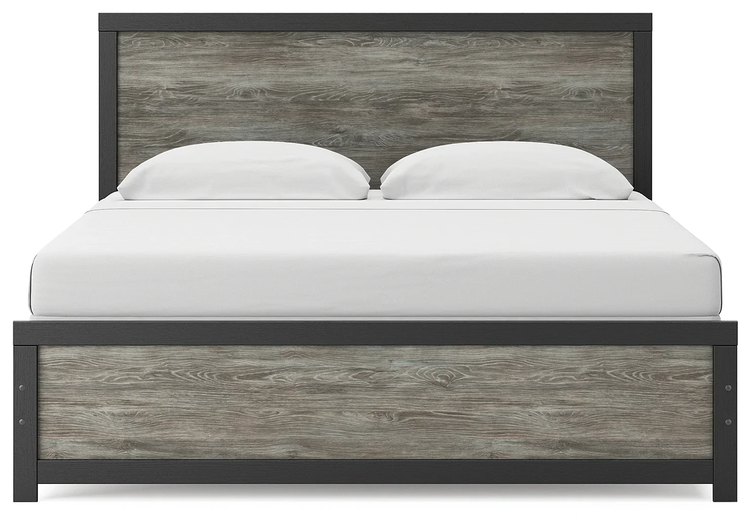 Broachmyn - King Panel Bed - Black / Gray - Image 3
