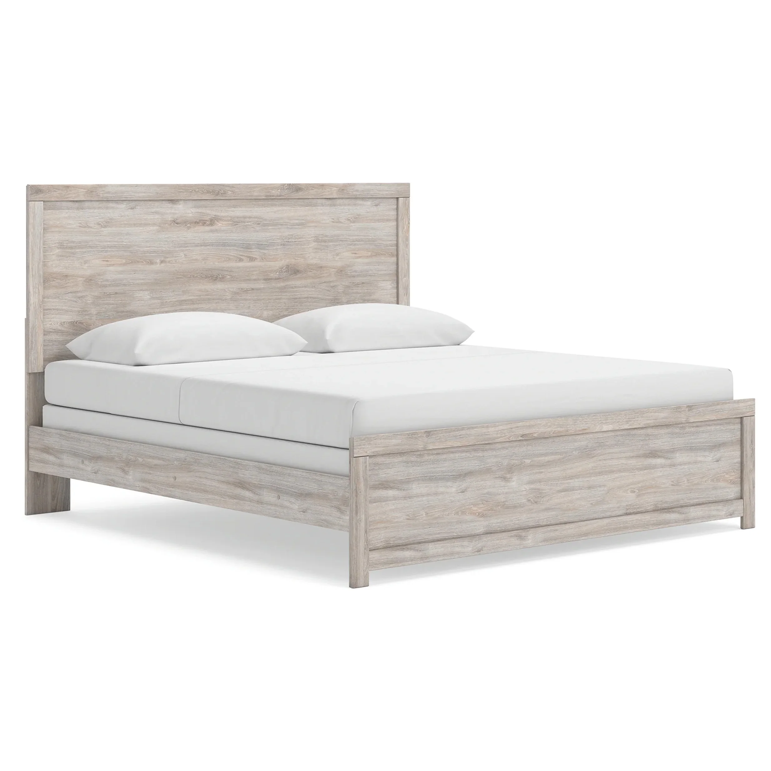 Broachmyn - King Panel Bed - Gray
