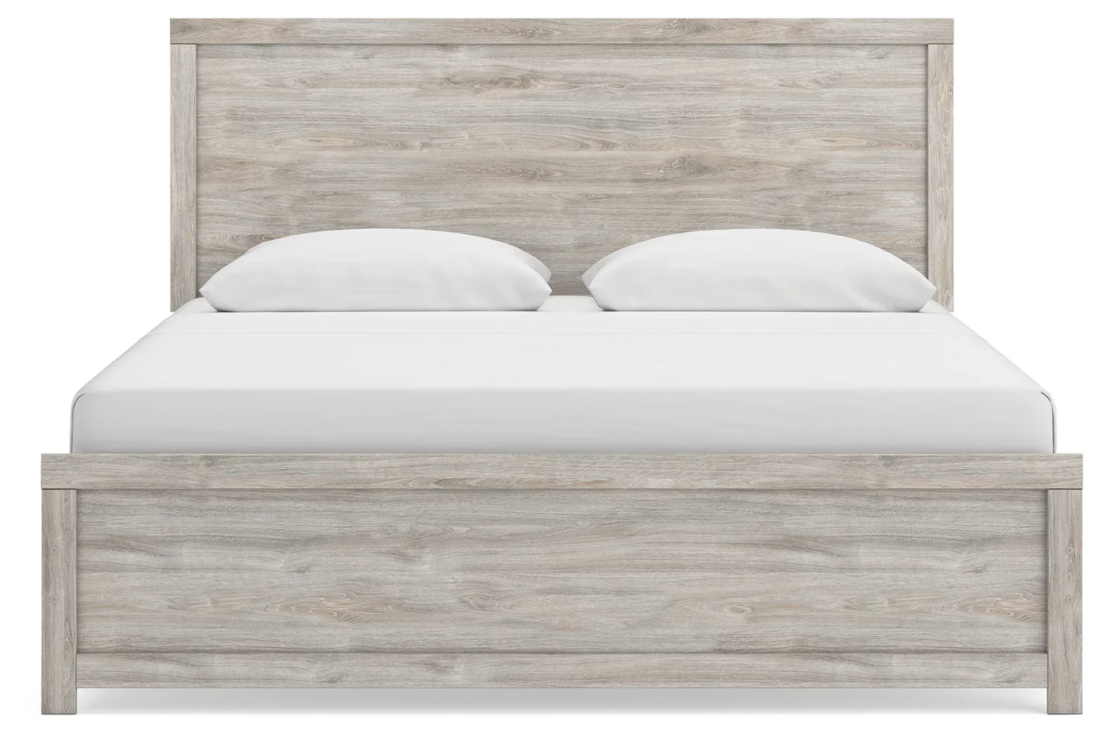 Broachmyn - King Panel Bed - Gray - Image 4