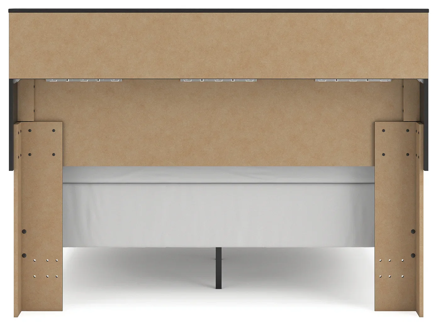 Broachmyn - Queen Bookcase Bed - Black / Gray - Image 6