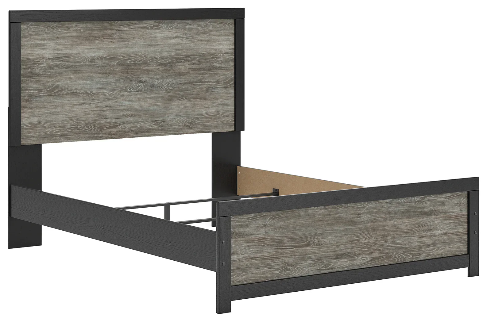 Broachmyn - Queen Panel Bed - Black / Gray - Image 2