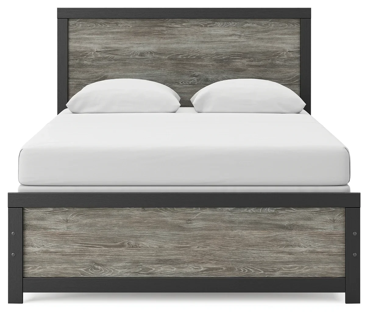 Broachmyn - Queen Panel Bed - Black / Gray - Image 3