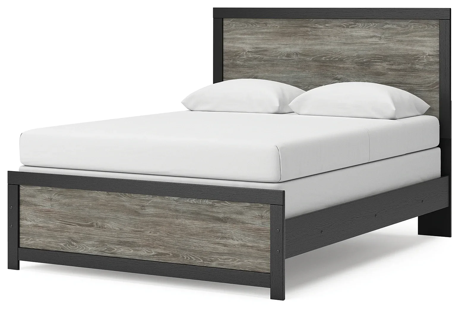 Broachmyn - Queen Panel Bed - Black / Gray - Image 4
