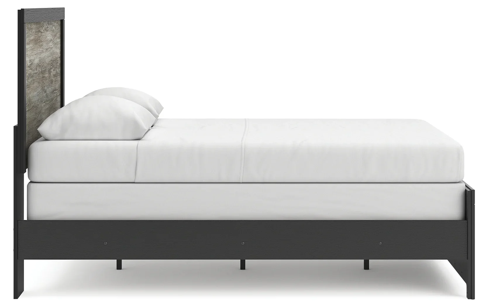 Broachmyn - Queen Panel Bed - Black / Gray - Image 5