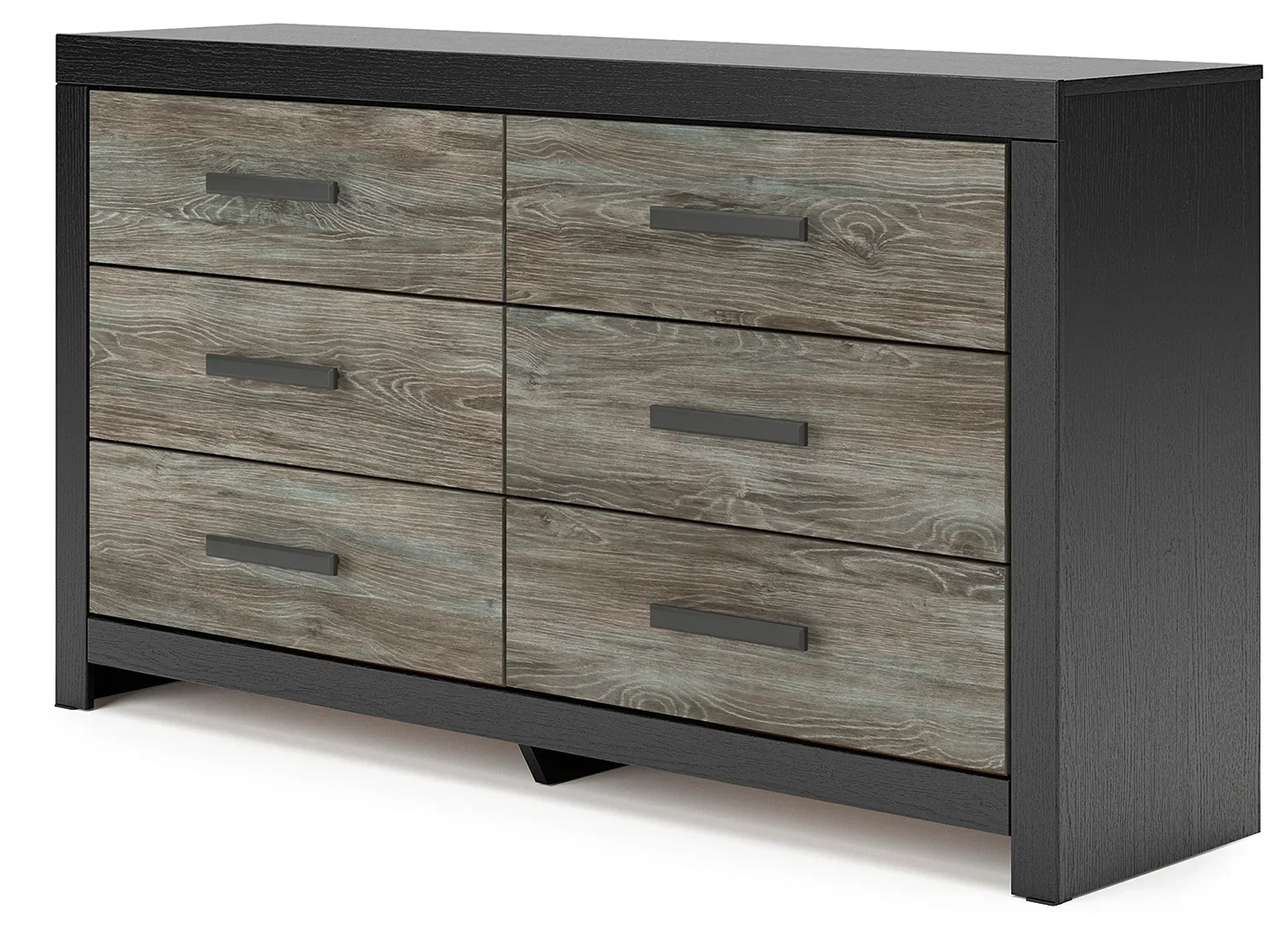 Broachmyn - Six Drawer Dresser - Black / Gray - Image 4