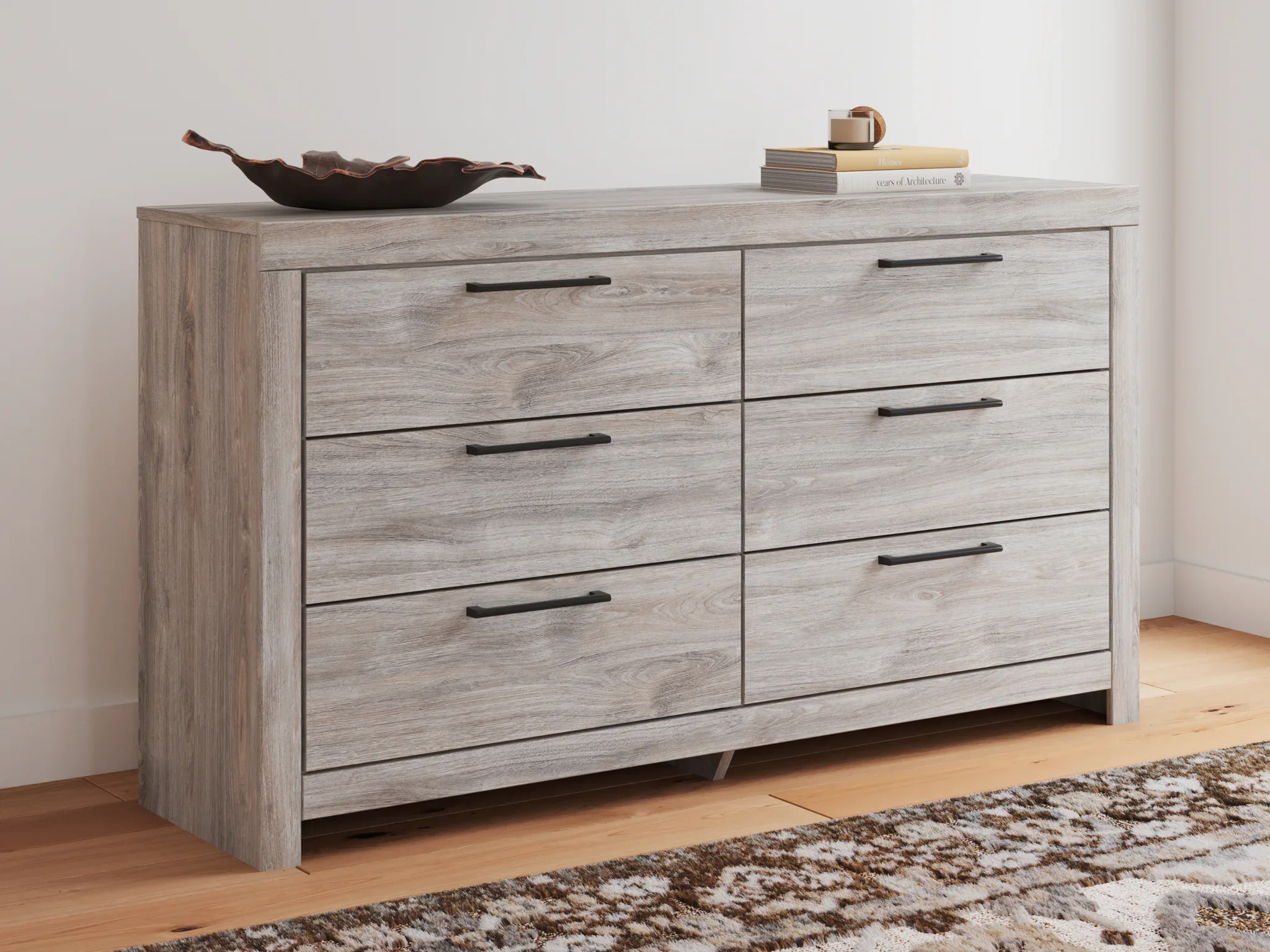 Broachmyn - Six Drawer Dresser - Gray - Image 2
