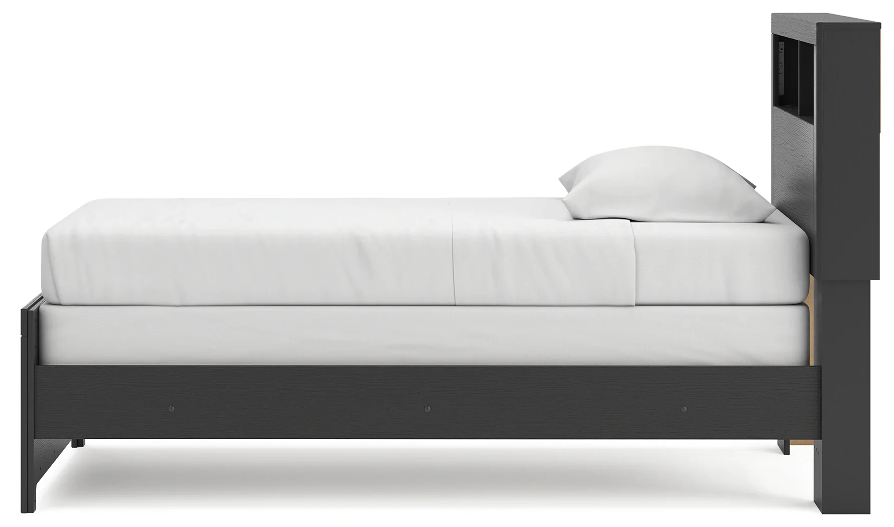 Broachmyn - Twin Bookcase Bed - Black / Gray - Image 7