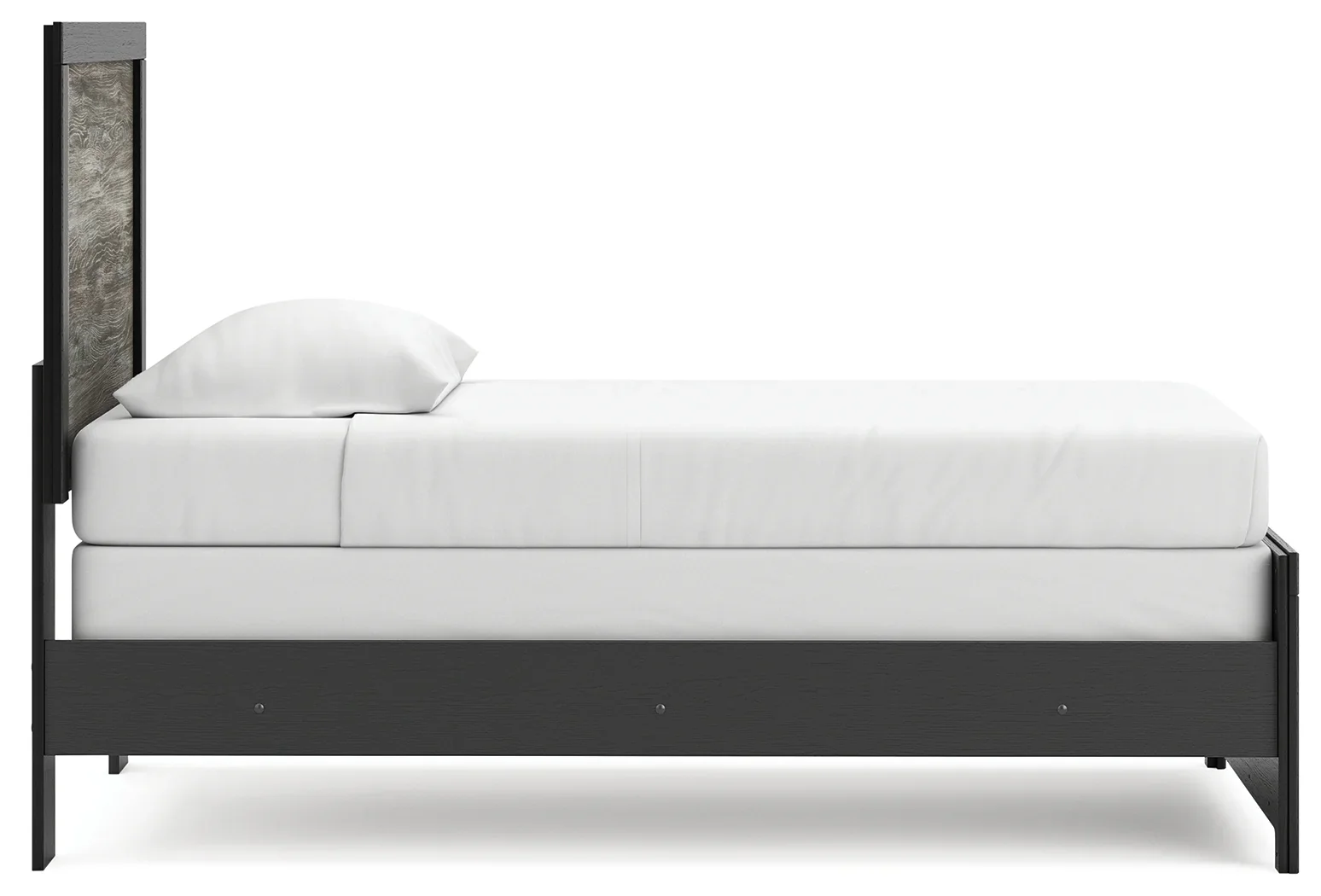 Broachmyn - Twin Panel Bed - Black / Gray - Image 5