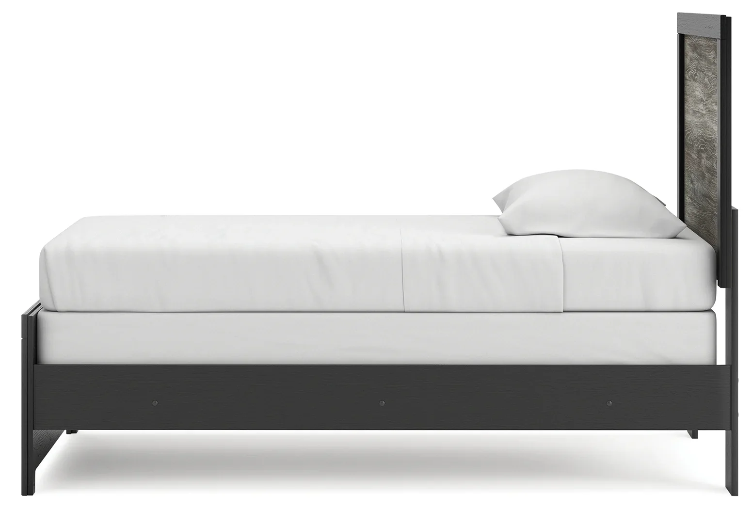 Broachmyn - Twin Panel Bed - Black / Gray - Image 7